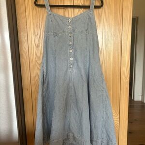 Vintage Striped Ralph Lauren Halter Dress